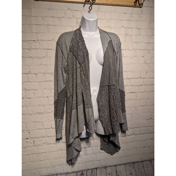 Mystree grunge style with 'inside out' look, cardigan. small* - Picture 1 of 5